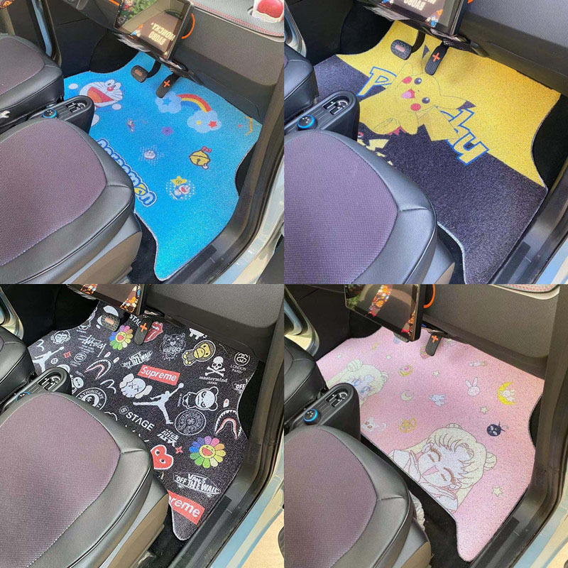 Suitable for Wuling Confero Mini Macaron Foot Mat Mini EV Dedicated PVC Coil Floor Mat Car Foot Mat Customizable