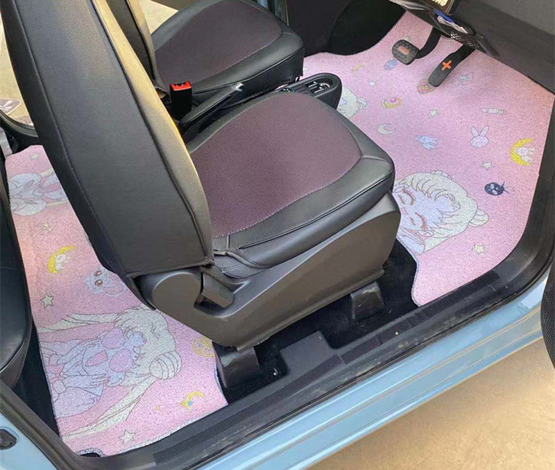 Suitable for Wuling Confero Mini Macaron Foot Mat Mini EV Dedicated PVC Coil Floor Mat Car Foot Mat Customizable Suitable for Wuling Confero Mini Macaron Foot Mat Mini EV Dedicated PVC Coil Floor Mat Car Foot Mat Customizable