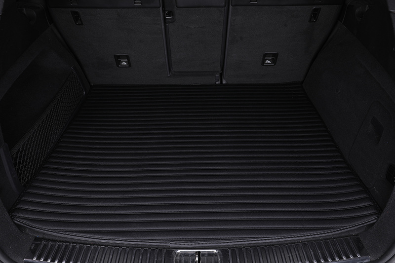 Leather Fully Surrounded Car Foot Mat Hennessy Double-Layer Floor Mat Suitable for Porsche Macan Cayenne Leather Fully Surrounded Car Foot Mat Hennessy Double-Layer Floor Mat Suitable for Porsche Macan Cayenne