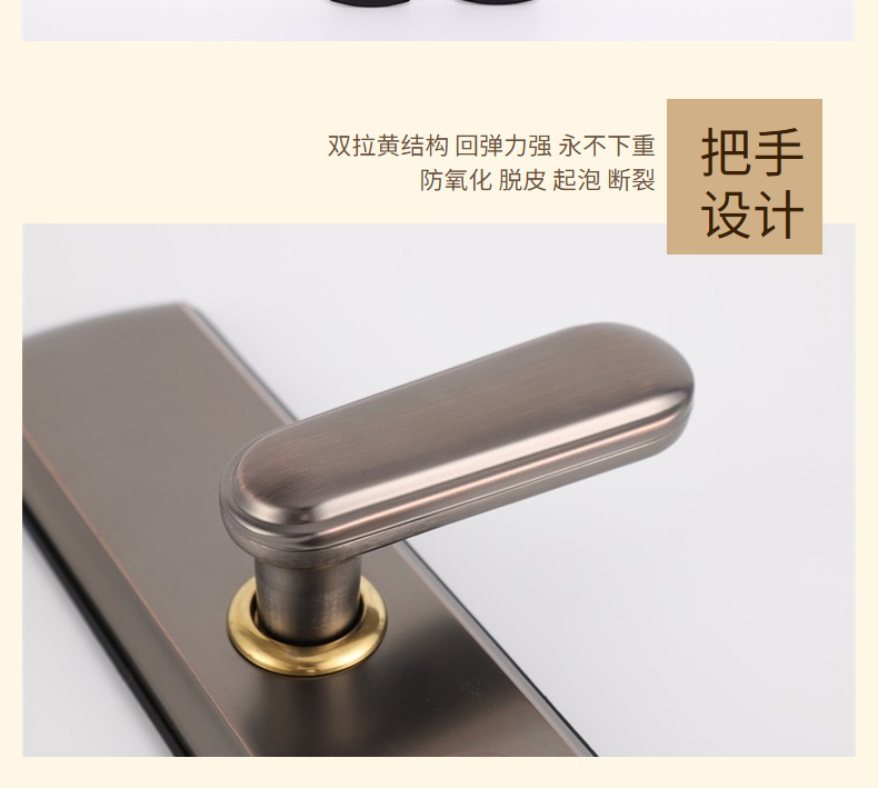 Anti-Theft Door Lock Panel Door Handle Wholesale Mechanical Locks Stainless Steel Handle Bedroom Door Lock Doorknob Protector Anti-Theft Door Lock Panel Door Handle Wholesale Mechanical Locks Stainless Steel Handle Bedroom Door Lock Doorknob Protector