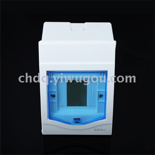 Dark installation iron base 3-5 circuit distribution box set for household lighting air switch box Dark installation iron base 3-5 circuit distribution box set for household lighting air switch box