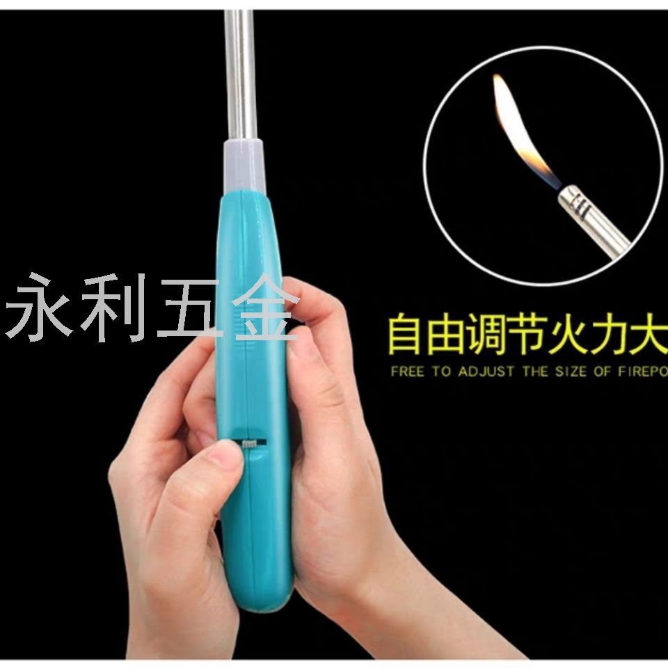 Open Flame Burning Torch Electronic Ignition Device Gas Stove Natural Gas Kitchen Lighter Candle Long Mouth Igniter