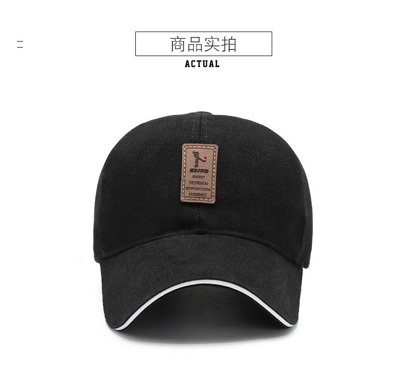 Autumn and Winter Men's Trendy Couple Korean Style Baseball Cap Hip Hop Sandwich Brim Peaked Cap Outdoor Casual Lovers' Hat Autumn and Winter Men's Trendy Couple Korean Style Baseball Cap Hip Hop Sandwich Brim Peaked Cap Outdoor Casual Lovers' Hat