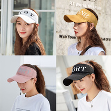 Topless Hat Women's Sports Summer Outdoor Running Baseball Cap Sweat-Absorbent Sun Hat Women's Sun Protection Korean Style Peaked Sun Hat Topless Hat Women's Sports Summer Outdoor Running Baseball Cap Sweat-Absorbent Sun Hat Women's Sun Protection Korean Style Peaked Sun Hat