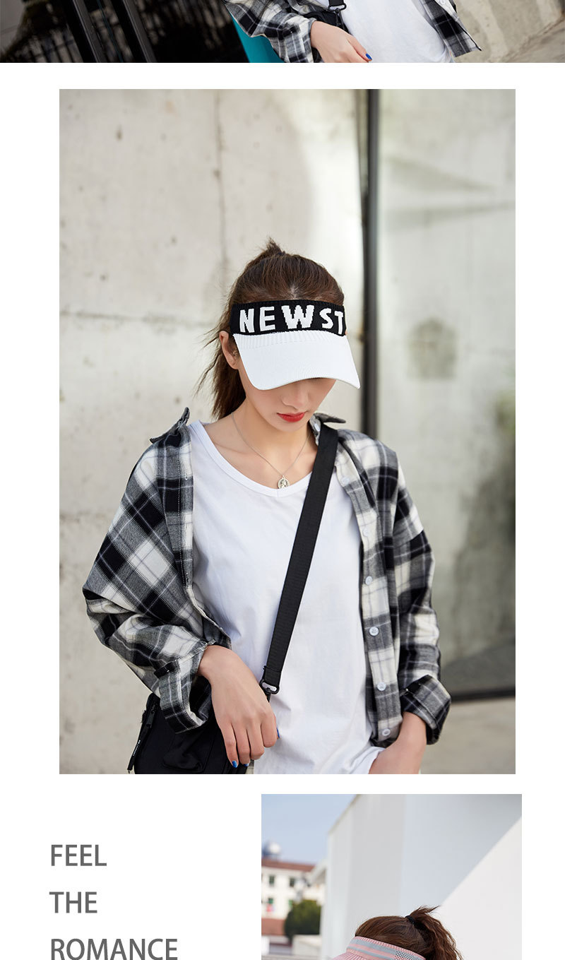 Topless Hat Women's Sports Summer Outdoor Running Baseball Cap Sweat-Absorbent Sun Hat Women's Sun Protection Korean Style Peaked Sun Hat Topless Hat Women's Sports Summer Outdoor Running Baseball Cap Sweat-Absorbent Sun Hat Women's Sun Protection Korean Style Peaked Sun Hat