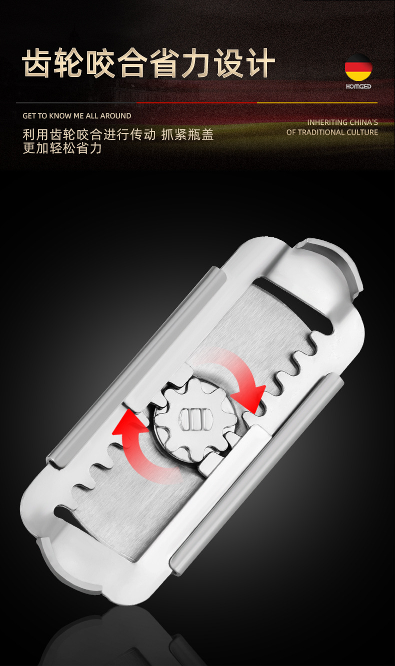 Stainless Steel Labor-Saving Lid Twisting Artifact Can Openers Manual Bottle Opener Can Lid Opener Bottle Cap Opener Bottle Opener Stainless Steel Labor-Saving Lid Twisting Artifact Can Openers Manual Bottle Opener Can Lid Opener Bottle Cap Opener Bottle Opener