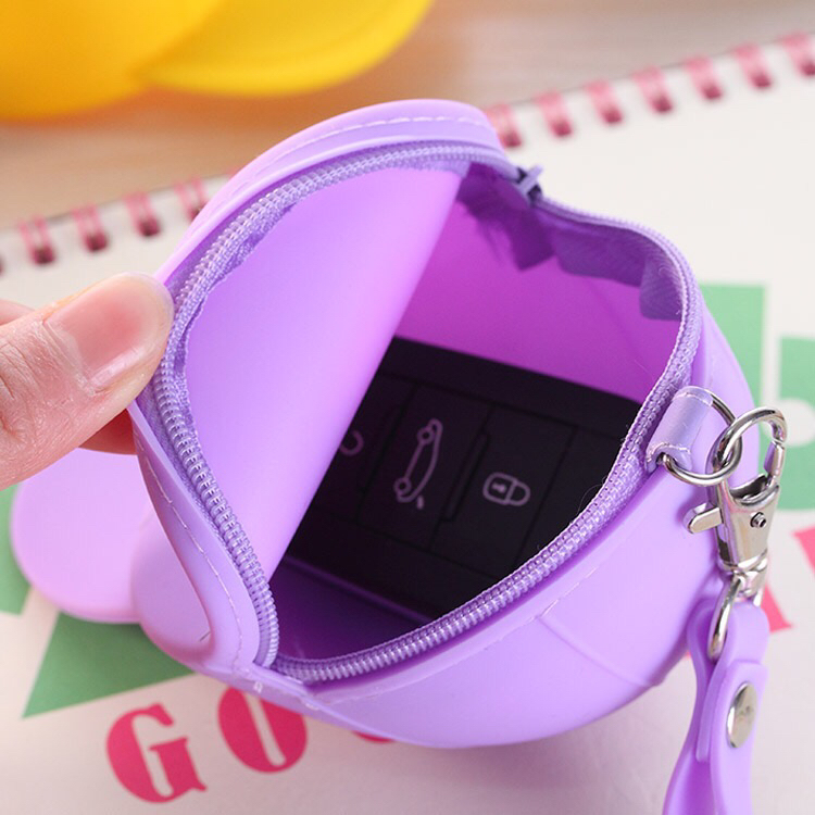 Korean Cute Cartoon Candy Color Baseball Cap Coin Bag Mini Hat Key Case Silicone Female Coin Clutch Korean Cute Cartoon Candy Color Baseball Cap Coin Bag Mini Hat Key Case Silicone Female Coin Clutch