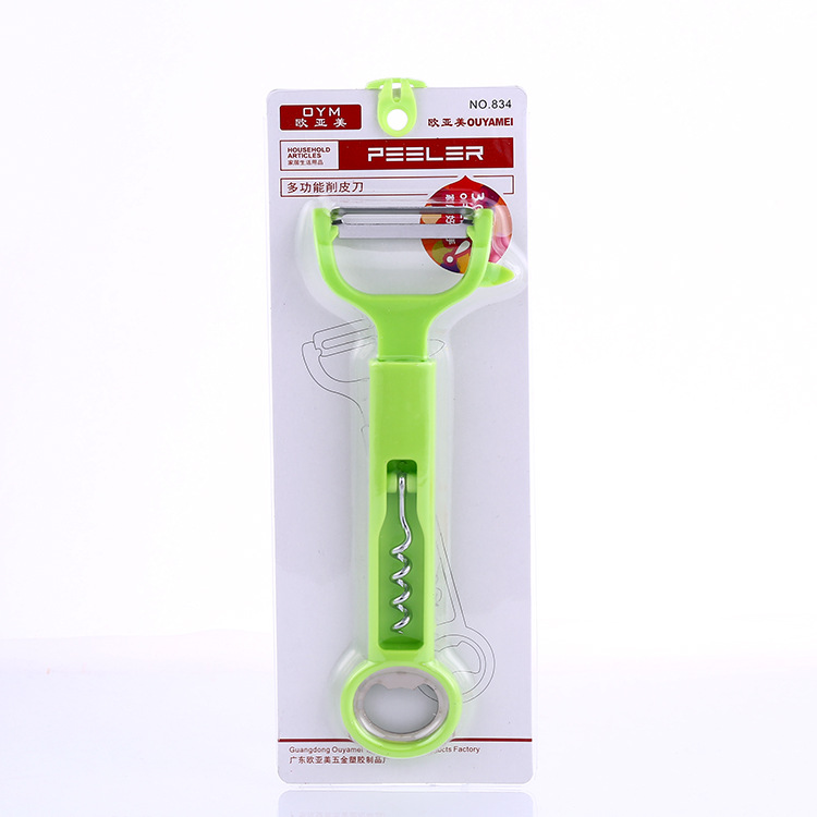 Creative Multi-Functional Bottle Cap Peeler Peeler Integrated Gadget 834
