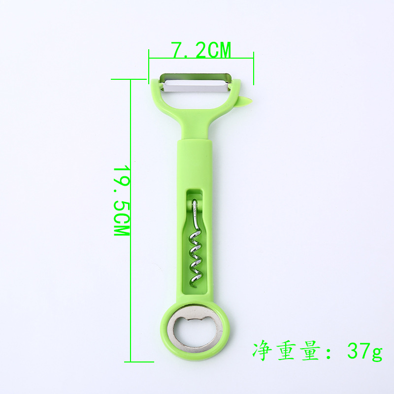 Creative Multi-Functional Bottle Cap Peeler Peeler Integrated Gadget 834