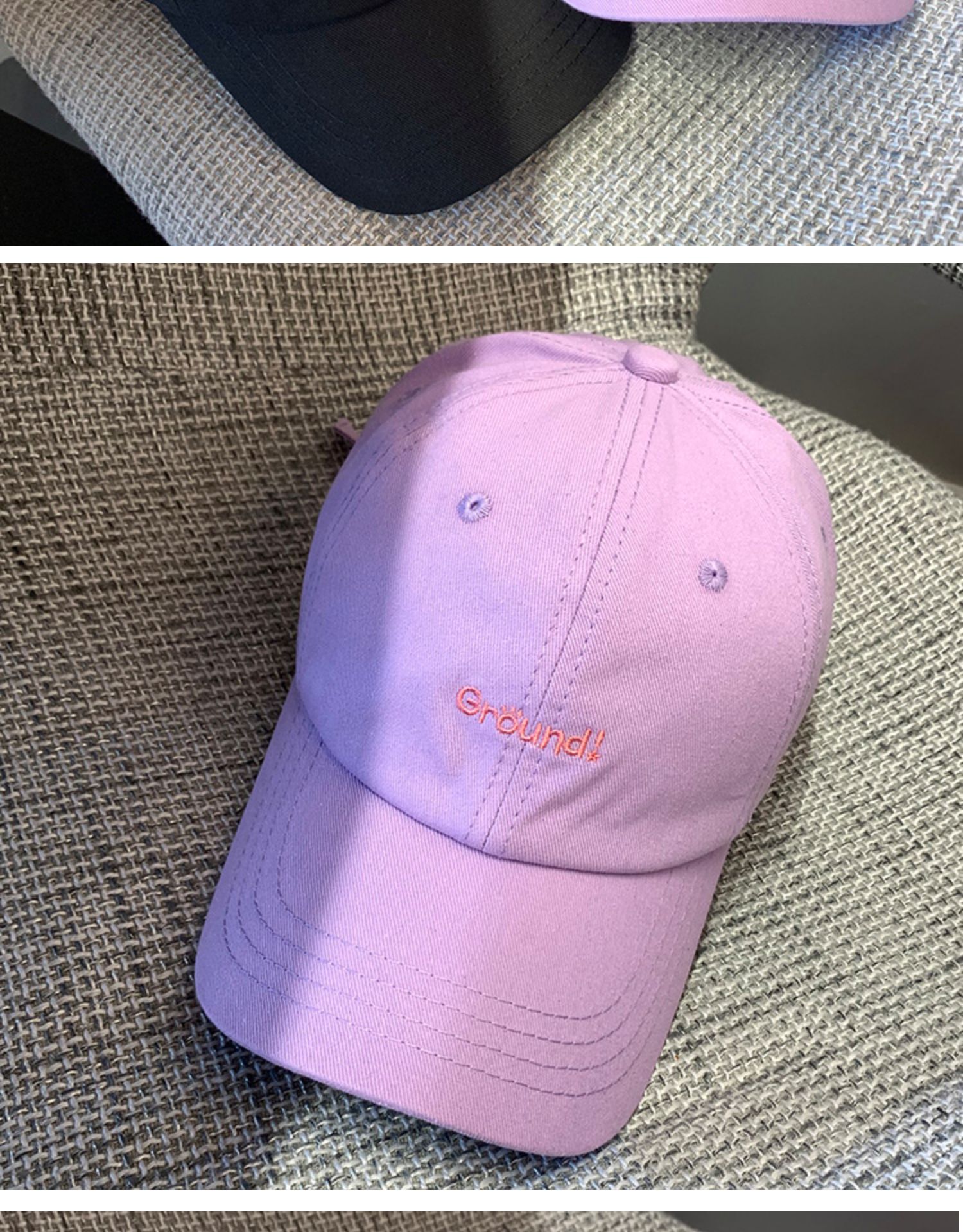 Korean Style Japanese Style Simple Embroidery Alphabet Peaked Cap Female Street Sunshade Curved Brim Baseball Cap Student Soft Top Hat Fashion Korean Style Japanese Style Simple Embroidery Alphabet Peaked Cap Female Street Sunshade Curved Brim Baseball Cap Student Soft Top Hat Fashion