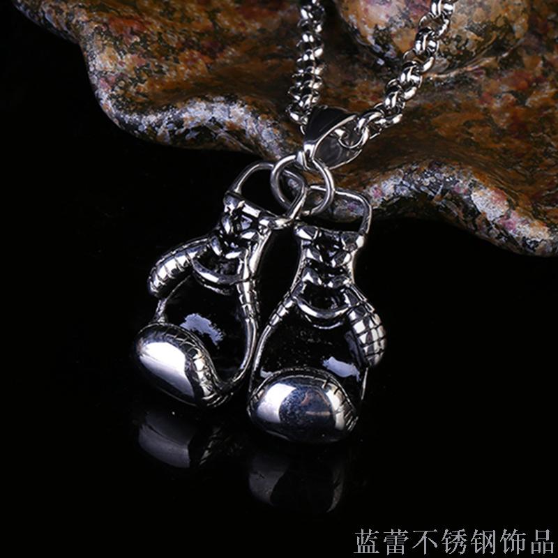 Europe and the United States selling jewelry boxing gloves men steel pendant accessories stainless steel pendants Europe and the United States selling jewelry boxing gloves men steel pendant accessories stainless steel pendants