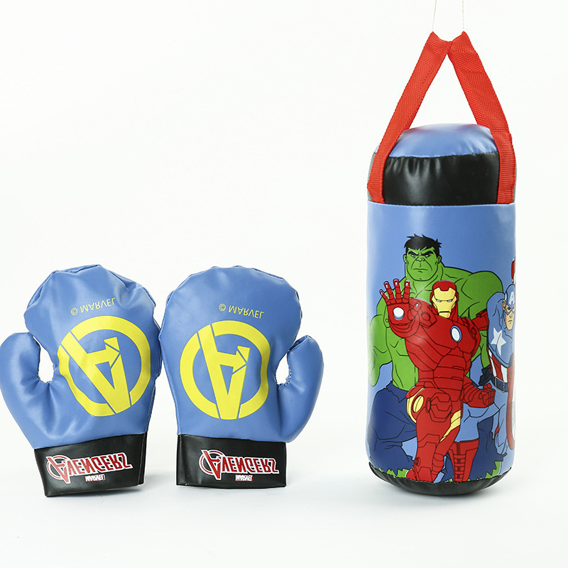 Cross-Border Hot Disney Genuine Marvel Spider-Man Toy Children Boxing Gloves Boxing Glove Pressure Reduction Toy 2-5 Cross-Border Hot Disney Genuine Marvel Spider-Man Toy Children Boxing Gloves Boxing Glove Pressure Reduction Toy 2-5