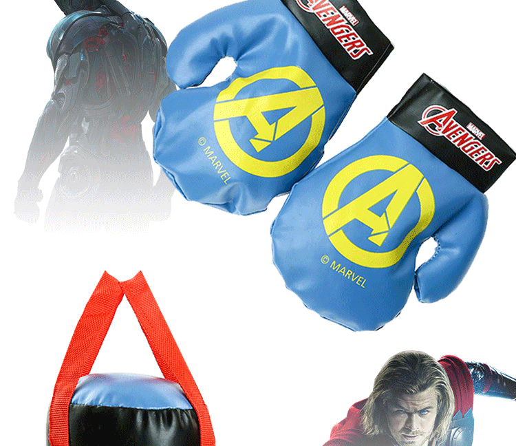 Cross-Border Hot Avengers Boxing Gloves Toys Children's Spider-Man Mini Boxing Glove Set Stall Toys Cross-Border Hot Avengers Boxing Gloves Toys Children's Spider-Man Mini Boxing Glove Set Stall Toys