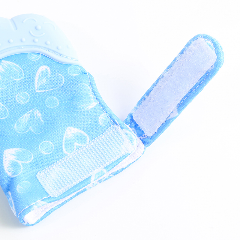 Silicone Boxing Gloves Flower Baby Mouth Expected Silicone Molar Gloves Baby Prevent Hand Sucking Bite Hands