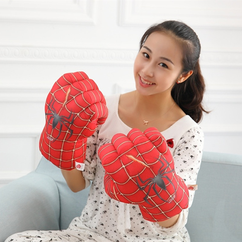 Revenge League Captain America Boxing Glove Spider-Man Boxing Gloves Funny Vent Air Plush Toy Spider-Man Toy Revenge League Captain America Boxing Glove Spider-Man Boxing Gloves Funny Vent Air Plush Toy Spider-Man Toy