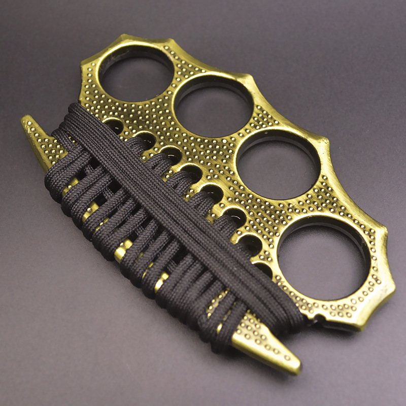Summoner Iron Four-Finger Tiger Self-Defense Weapon Tiger Ring Boxing Gloves Hand Buckle Finger Holder Hand Chapelet Boxing Ring Defense Supplies Summoner Iron Four-Finger Tiger Self-Defense Weapon Tiger Ring Boxing Gloves Hand Buckle Finger Holder Hand Chapelet Boxing Ring Defense Supplies
