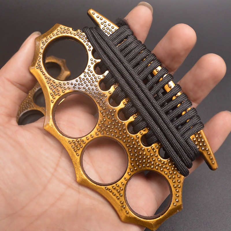 Summoner Iron Four-Finger Tiger Self-Defense Weapon Tiger Ring Boxing Gloves Hand Buckle Finger Holder Hand Chapelet Boxing Ring Defense Supplies Summoner Iron Four-Finger Tiger Self-Defense Weapon Tiger Ring Boxing Gloves Hand Buckle Finger Holder Hand Chapelet Boxing Ring Defense Supplies