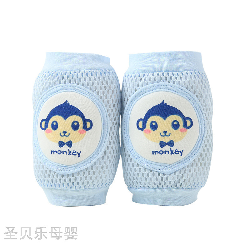 Baby Anti-Fall Kneecap Children Toddler Mesh Kneecap Terry Thickened Warm Children&#039;s Knee Pad Baby Foot Sock