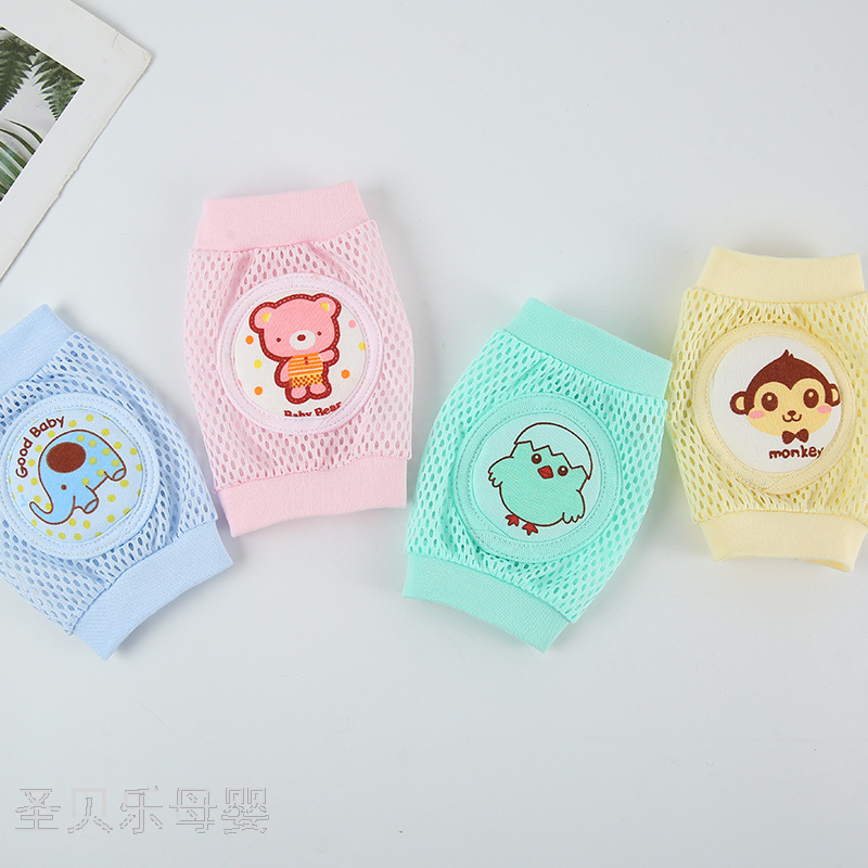 Baby Anti-Fall Kneecap Children Toddler Mesh Kneecap Terry Thickened Warm Children&#039;s Knee Pad Baby Foot Sock