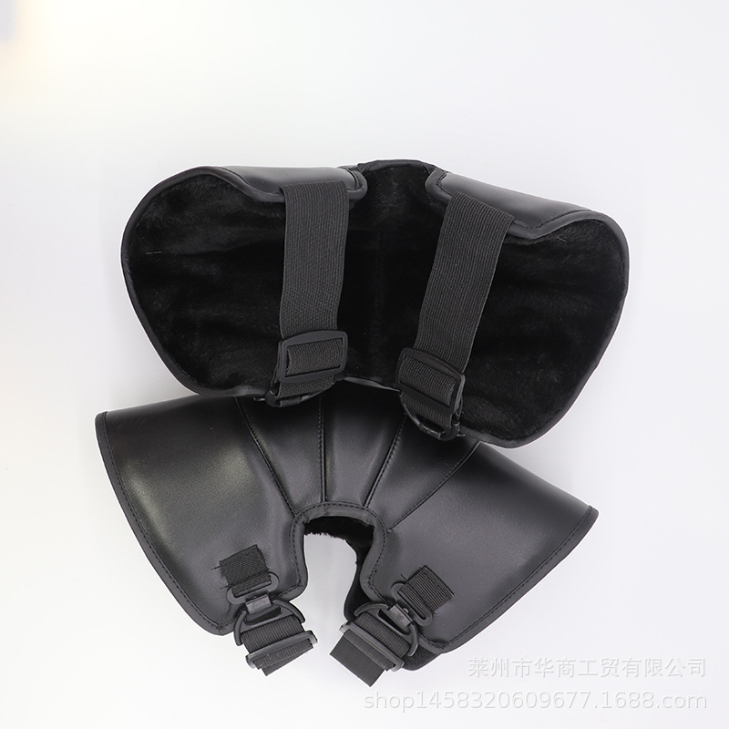 Winter New Motorcycle Kneecap Electric Car Warm Kneecap Battery Car Men and Women Leggings Cold-Proof Cycling