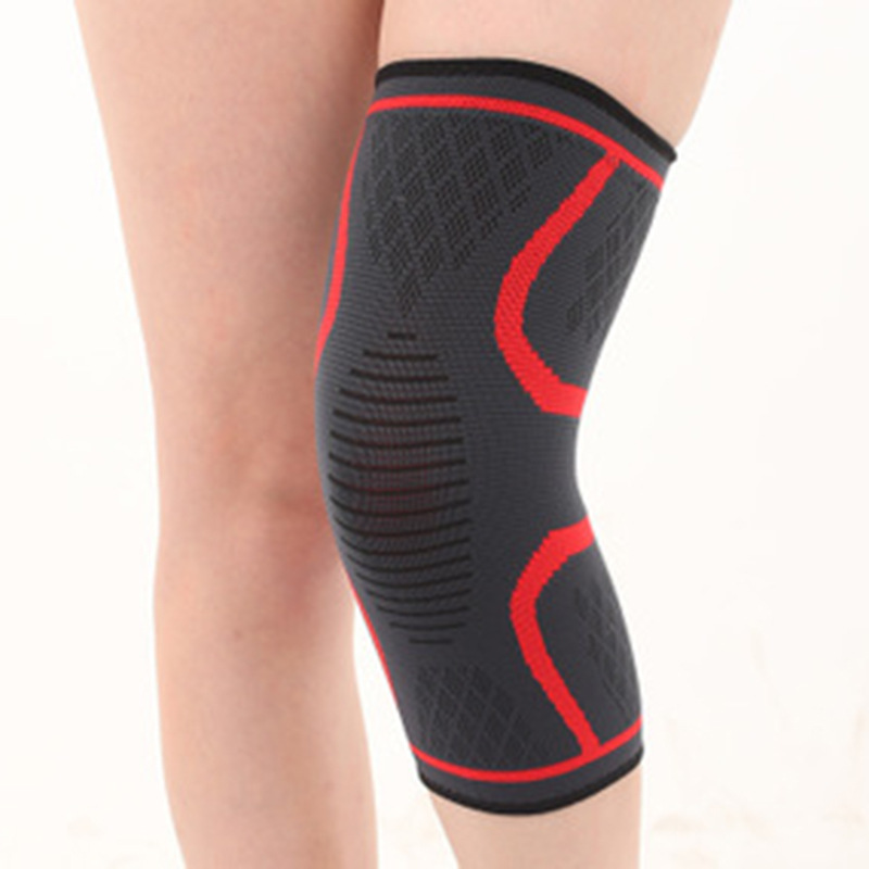Motorcycle Kneecap Sports Fitness Supplies Knitted Nylon Running Climbing Warm Riding Kneelet One Piece Dropshipping