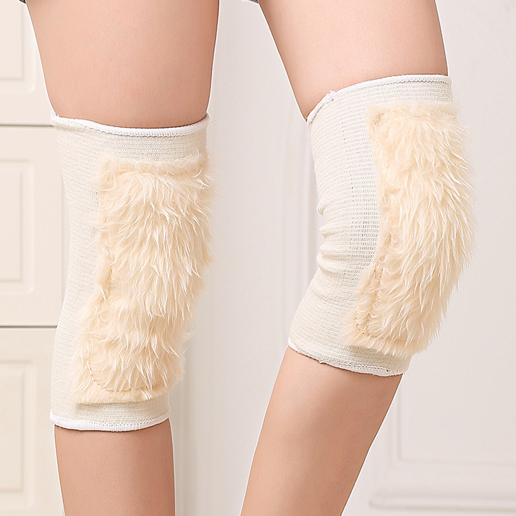 Factory Express Wool-like Thickened Warm Kneecap Cycling Kneecap Unisex Thickened Kneecap 2 Pack Wholesale