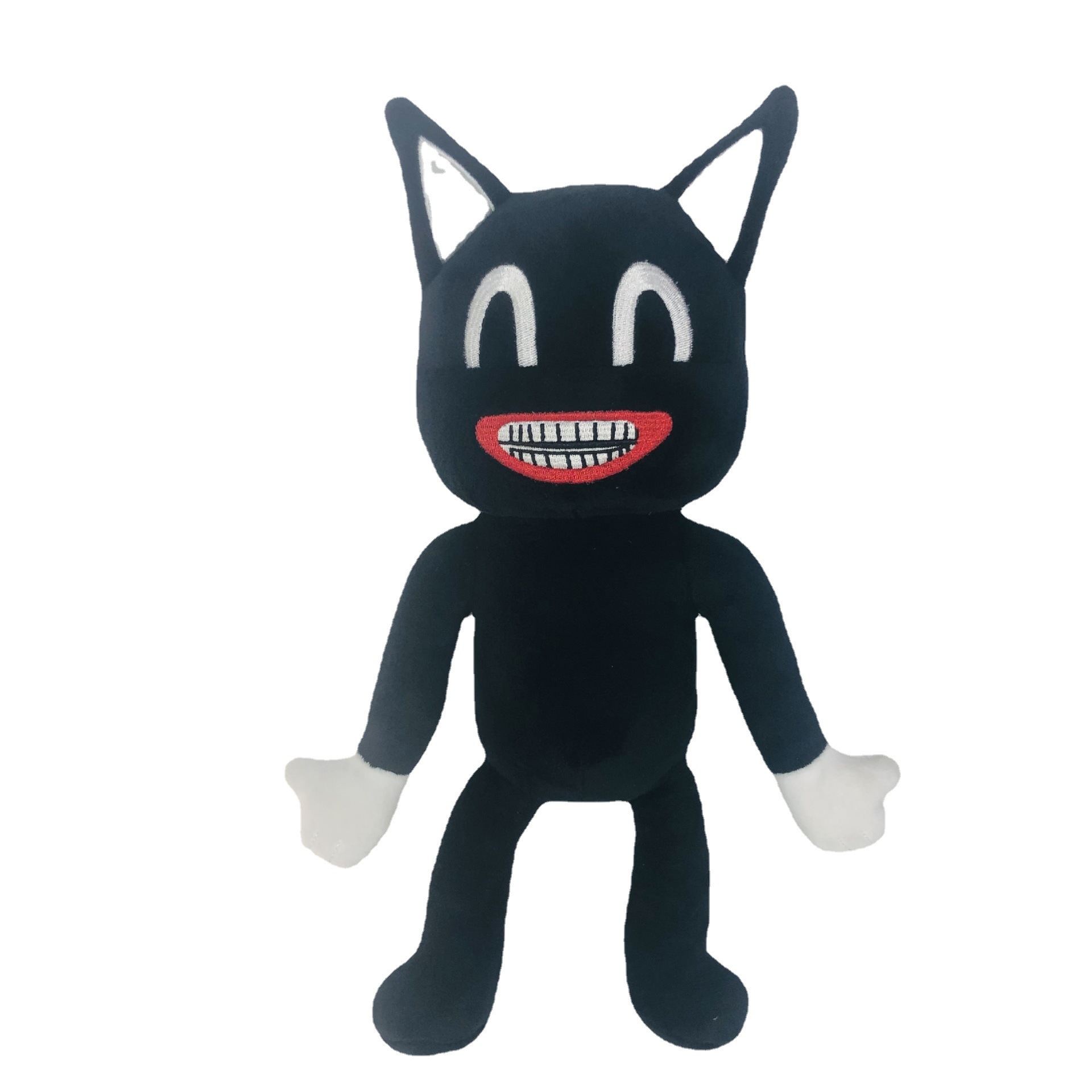 Siren Head Plush Siren Head Steam Whistle Person Alarm Head Black Cat Monster Plush Toy