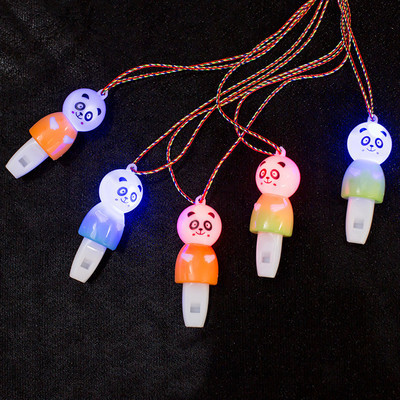 Luminous Whistle Children&#039;s Toys Pig Whistle Kindergarten Prizes Gift for School Opens Push Activity Scan Code Gift
