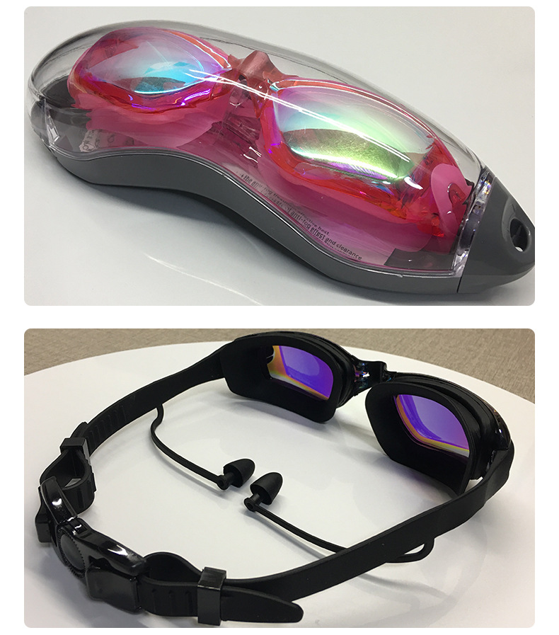 Swimming Goggles Adult Waterproof Silicone Swimming Goggles Myopia Swimming Glasses Goggles Anti-Fog Electroplating Swimming Goggles Set Wholesale Swimming Goggles Adult Waterproof Silicone Swimming Goggles Myopia Swimming Glasses Goggles Anti-Fog Electroplating Swimming Goggles Set Wholesale