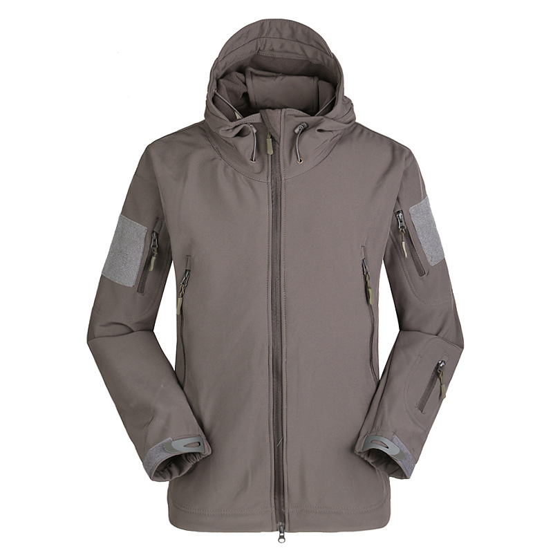 Men's Shell Jacket Fleece Outdoor Jacket Warm Cycling Clothing Winter Men's Shell Jacket Fleece Outdoor Jacket Warm Cycling Clothing Winter