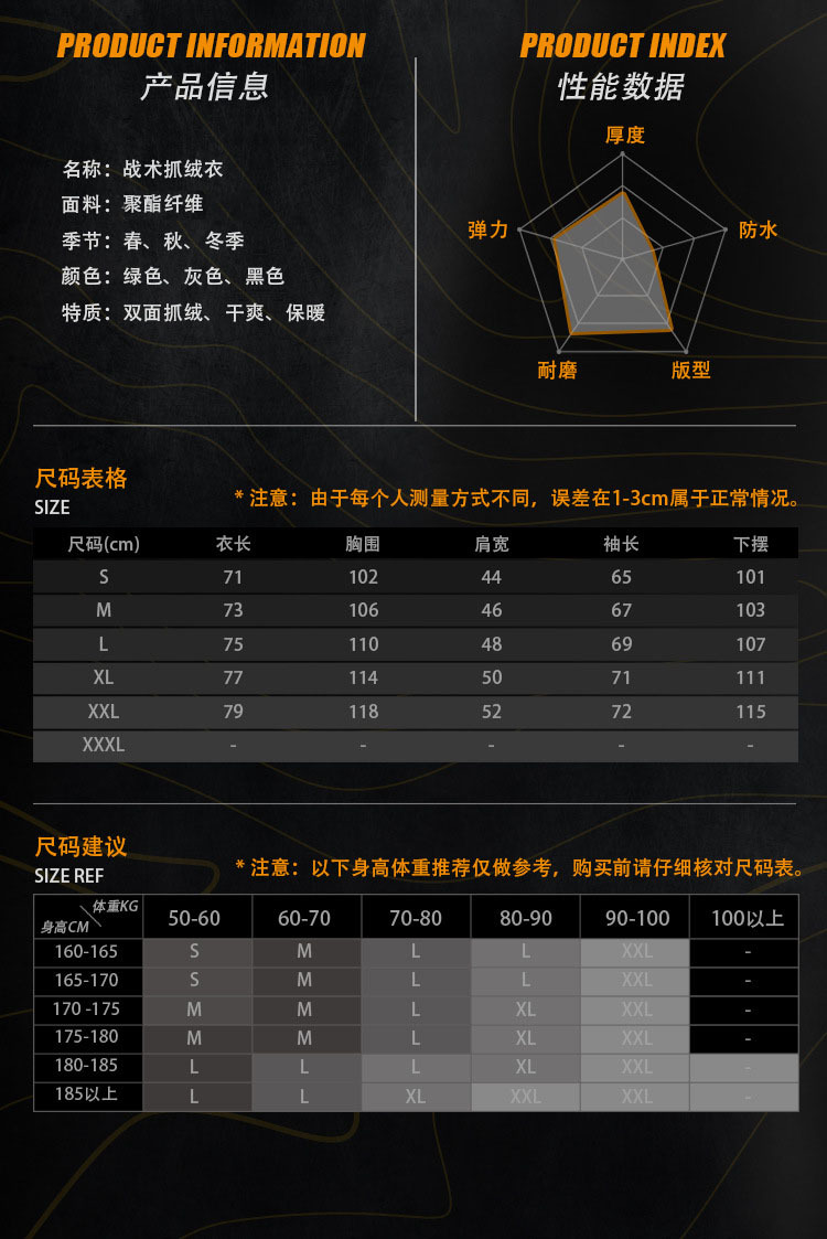 Factory Supply Outdoor Autumn And Winter Stand Collar Fleece Sweater Waterproof Thermal Tactical Shell Jacket Spot Cross-Border Supply
