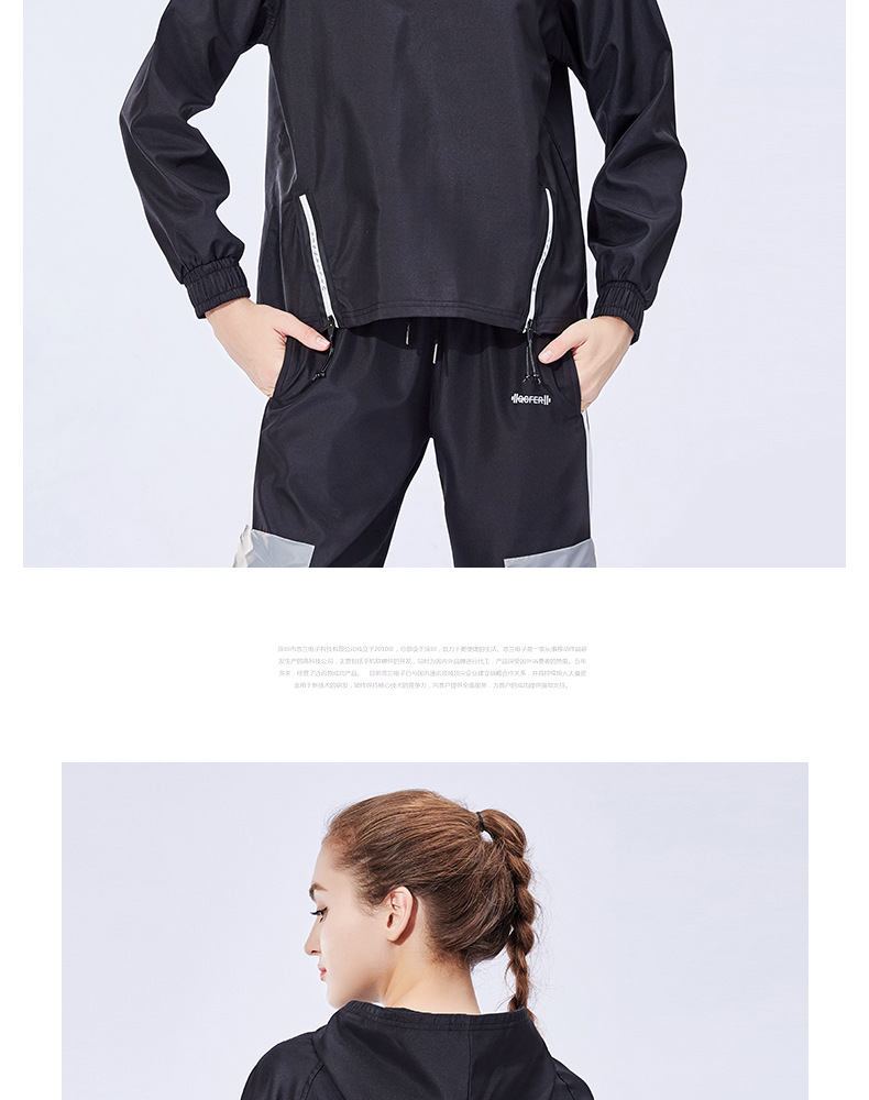 Outdoor wear long-sleeved, loose, casual hooded blazer smock for women's running jacket New fall 2019 outdoor wear long-sleeved, loose, casual hooded blazer smock for women's running jacket