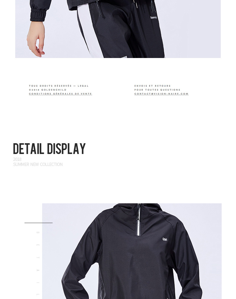 Outdoor wear long-sleeved, loose, casual hooded blazer smock for women's running jacket New fall 2019 outdoor wear long-sleeved, loose, casual hooded blazer smock for women's running jacket