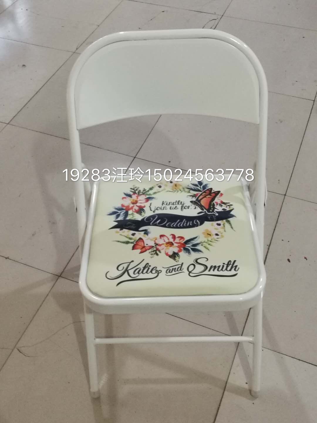 Color printing folding bridge chair folding chair conference chair office chair reception chair lounge chair