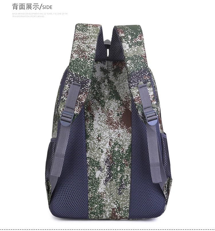 Jesus Survival Backpack Eating Chicken Level 3 Backpack Same Camouflage Student Schoolbag Large Capacity Tactical Backpack Computer Bag