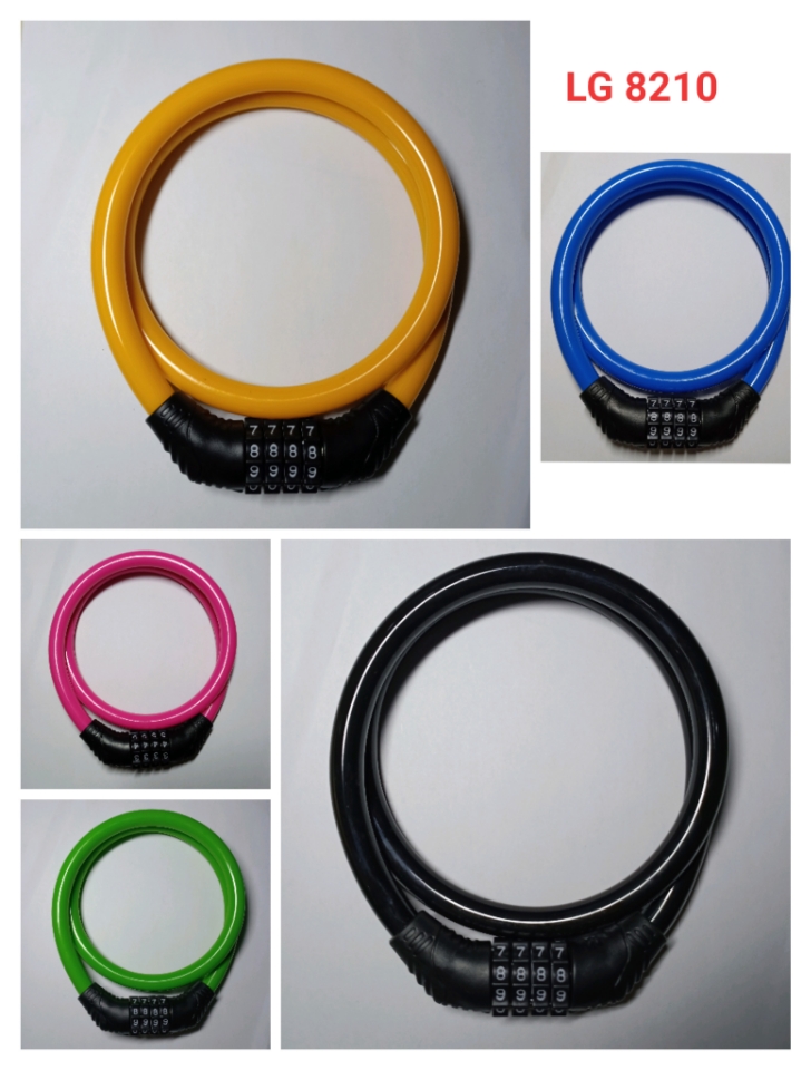 Mountain Bike Combination Lock Motorcycle Lock Electric Bicycle Lock