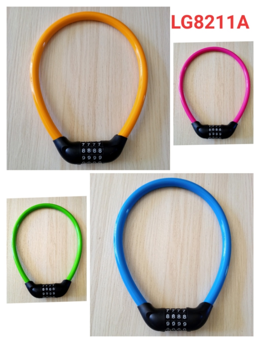 Mountain Bike Combination Lock Motorcycle Lock Electric Bicycle Lock Mountain Bike Combination Lock Motorcycle Lock Electric Bicycle Lock