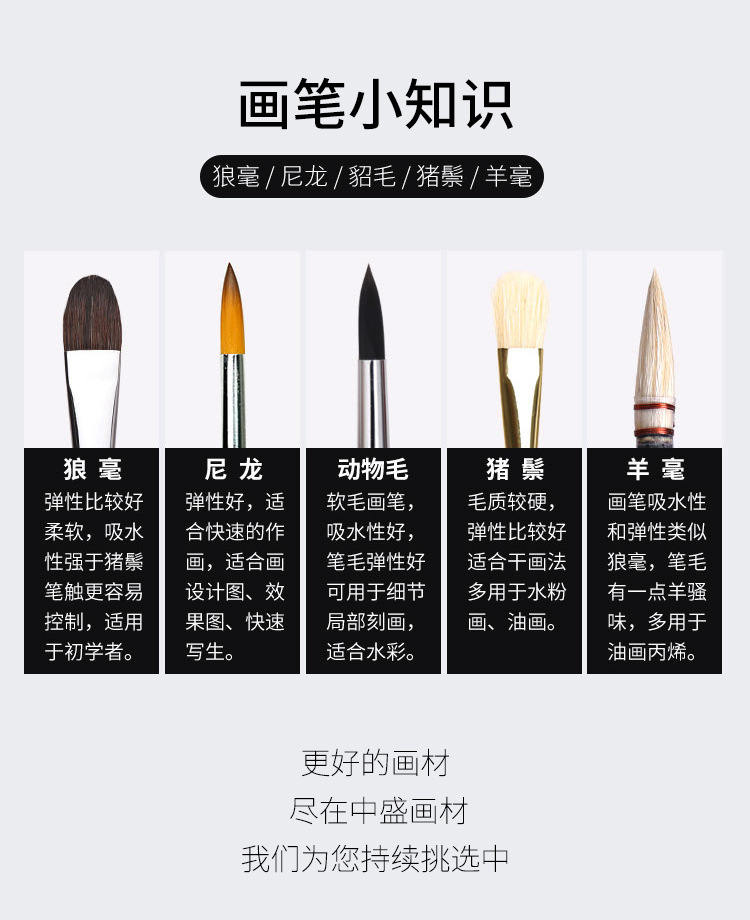 Transon Painting Materials N201 Yellow Rod Golden Nylon Gouache Oil Painting Acrylic Watercolor Brush 10 Sets Transon Painting Materials N201 Yellow Rod Golden Nylon Gouache Oil Painting Acrylic Watercolor Brush 10 Sets