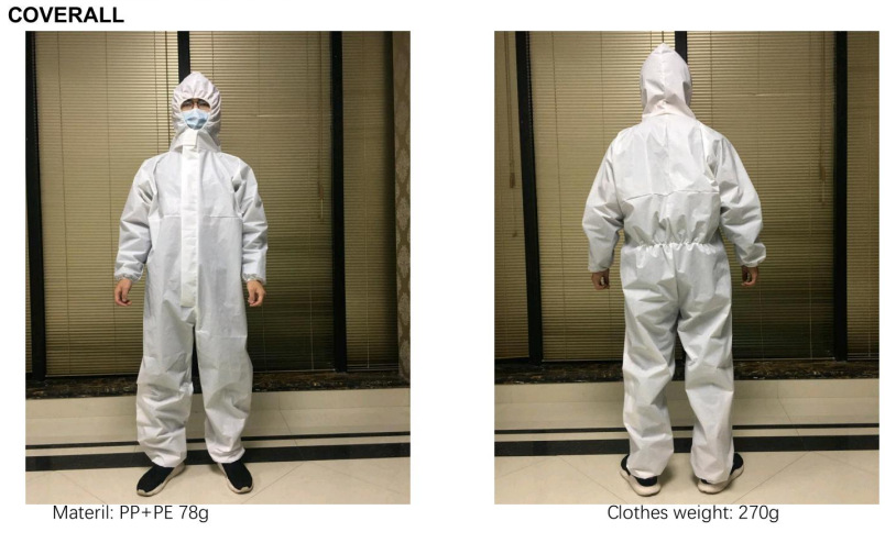 Disposable Protective Clothing Non-Woven Fabric Sticker Pieces Breathable Film Full Body Suit Dustproof One-Piece Epidemic Wholesale Protective Clothing Disposable Protective Clothing Non-Woven Fabric Sticker Pieces Breathable Film Full Body Suit Dustproof One-Piece Epidemic Wholesale Protective Clothing