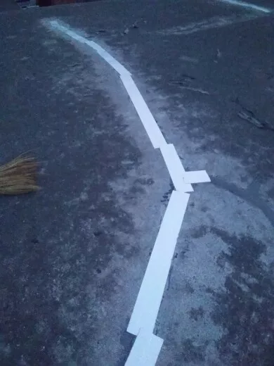 Double-Sided Butyl Rubber Tape, Special Repair Waterproof Tape for Cement Roof, Cement Sealing Base Coat Tape