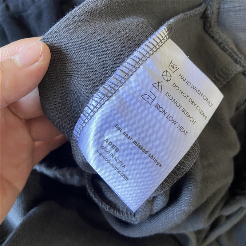 Spot Goods Ader2021 Autumn New Loose Closed Small Sticker Cloth Ankle-Tied Sweatpants Men's and Women's Casual Trousers Spot Goods Ader2021 Autumn New Loose Closed Small Sticker Cloth Ankle-Tied Sweatpants Men's and Women's Casual Trousers
