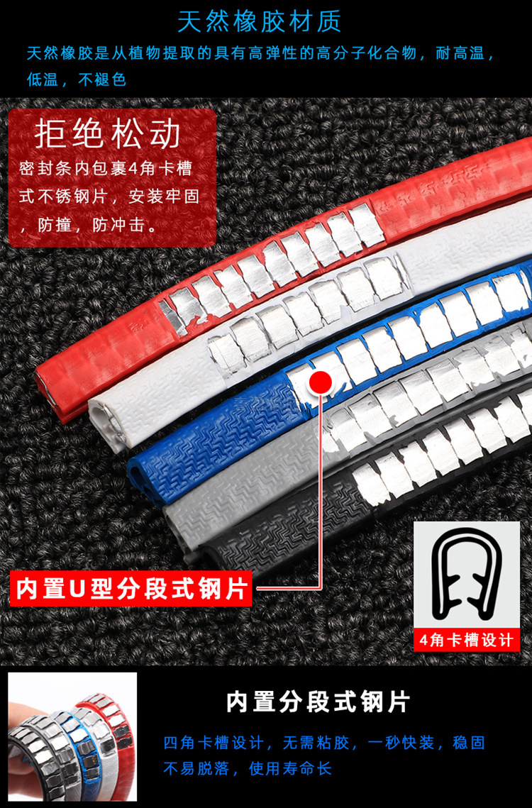AntiScratch Car Body AntiScratch Car Door Bumper Strip Door Edge Seals Protective Sticker U Automobile Decorating Strip AntiScratch Car Body AntiScratch Car Door Bumper Strip Door Edge Seals Protective Sticker U Automobile Decorating Strip