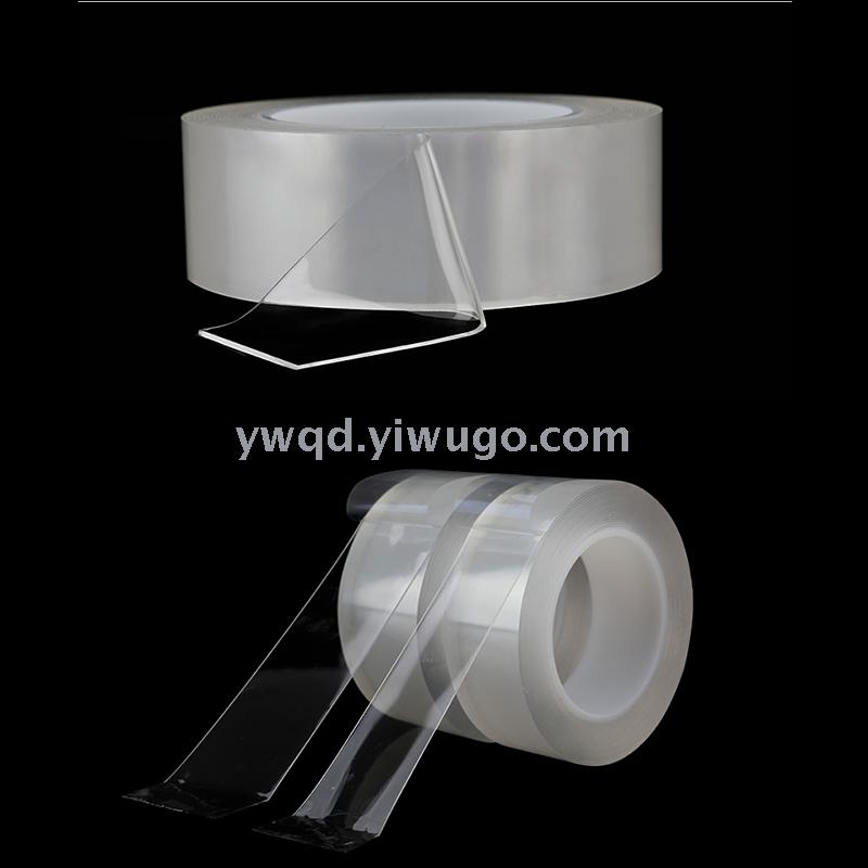 ZD Internet Celebrity Non-Marking Nano Tape Ten Thousand Times Transparent Washing Magic Tape Douyin Same Double-Sided Adhesive Tape Manufacturer