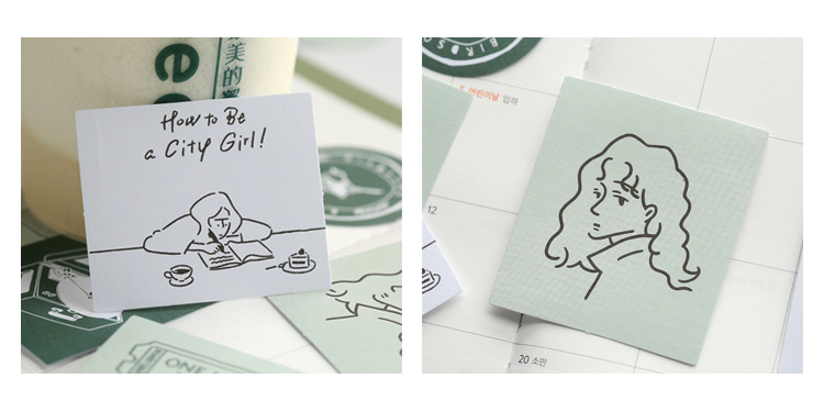 Mr. Paper Sticker Package Island Garden Renewal Small Fresh and Writable Journal Material DIY Sticker 6-Style Selection Mr. Paper Sticker Package Island Garden Renewal Small Fresh and Writable Journal Material DIY Sticker 6-Style Selection