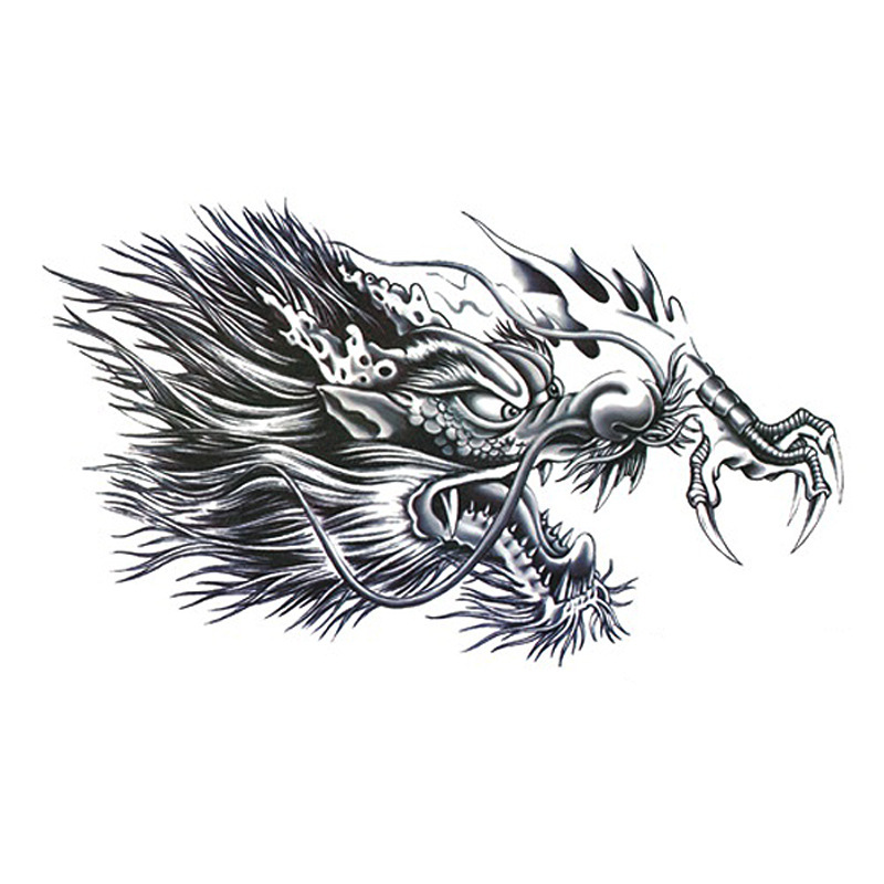 Tattoo Sticker Big Picture Factory in Stock Wholesale Custom over Shoulder Dragon Tattoo Sticker Tattoo Sticker Big Picture Factory in Stock Wholesale Custom over Shoulder Dragon Tattoo Sticker