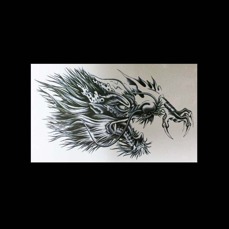 Tattoo Sticker Big Picture Factory in Stock Wholesale Custom over Shoulder Dragon Tattoo Sticker Tattoo Sticker Big Picture Factory in Stock Wholesale Custom over Shoulder Dragon Tattoo Sticker