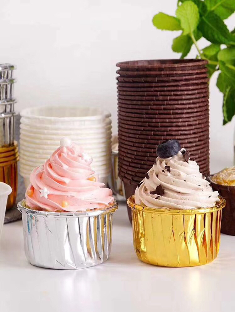 Cake Cup, Machine Production Cup Roll Mouth Cup Gold and Silver Paper Cup Aluminum Foil Cake Cup Cake Cup Paper Cups Cake Tray Anti-Oil Paper Cup Saucer Cake Cup, Machine Production Cup Roll Mouth Cup Gold and Silver Paper Cup Aluminum Foil Cake Cup Cake Cup Paper Cups Cake Tray Anti-Oil Paper Cup Saucer