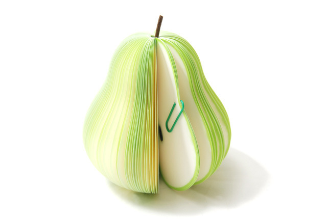 New Korean Style Sticky Notes Creative Student Stationery Pear Note Paper DIY Notepaper Stereo Fruit Note Sticker New Korean Style Sticky Notes Creative Student Stationery Pear Note Paper DIY Notepaper Stereo Fruit Note Sticker