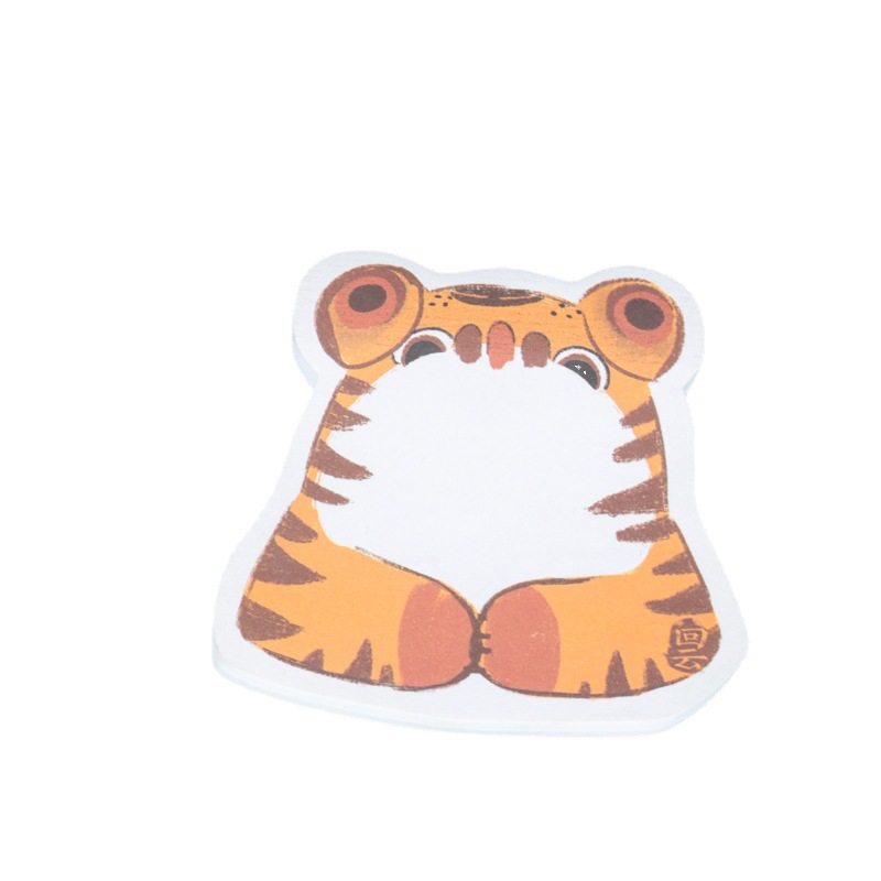 Factory Wholesale Cute Cartoon Creativity Sticky Notes Square Shaped Note Sticker Printing Note Paper Customization plus Logo