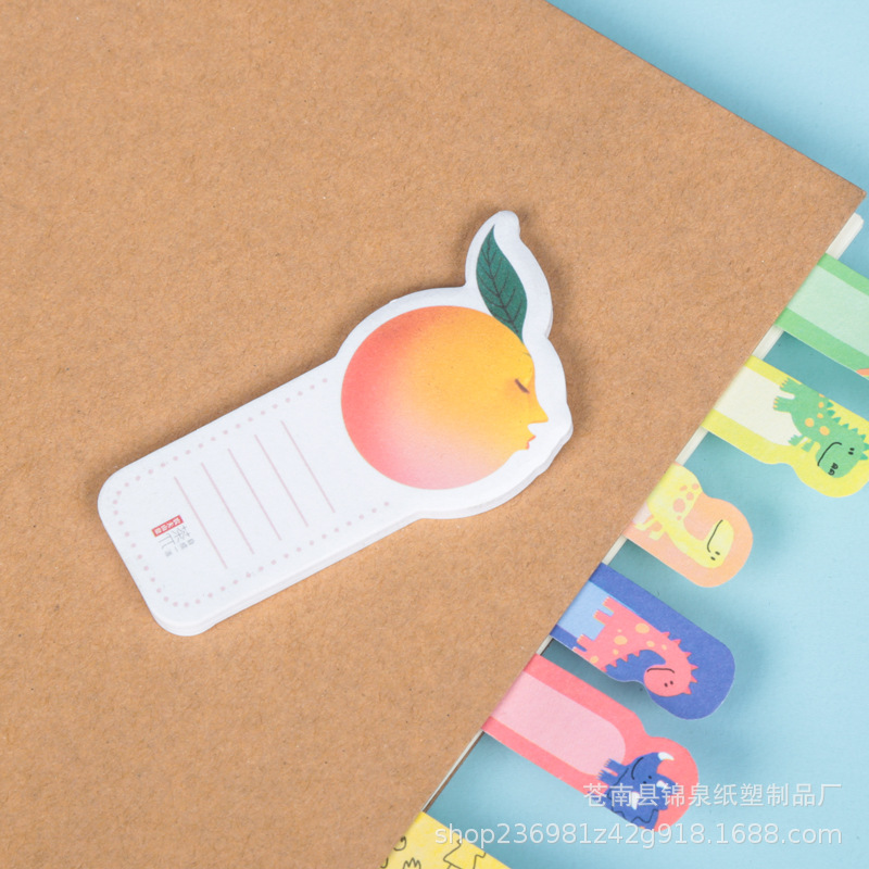 Factory Wholesale Cute Cartoon Creativity Sticky Notes Square Shaped Note Sticker Printing Note Paper Customization plus Logo